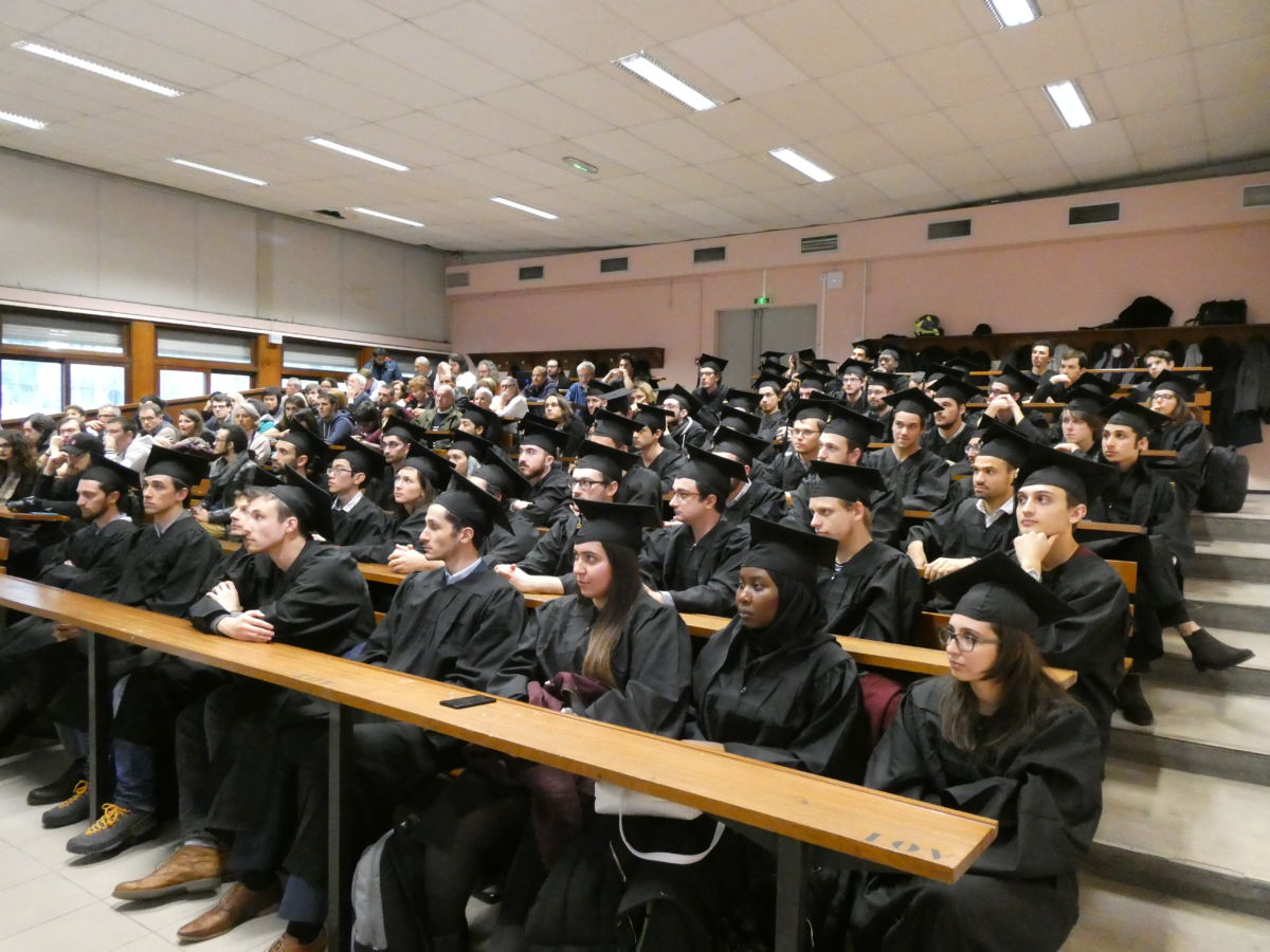 14/12/18 remise des diplômes du master Informatique Département informatique de la Faculté